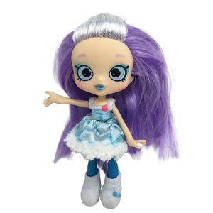Shopkins Shoppies Fria Froyo Doll Clothes Shoes 2015 Moose Play Doll Purple Hair